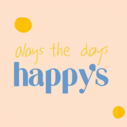 Happy Days By A. A. Milne