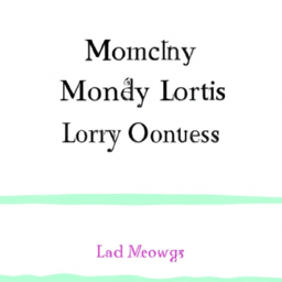 Lucy Maud Montgomery Short Stories 1905 To 1906 By L. M. Montgomery