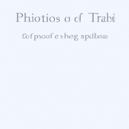 Introduction To The Philosophy And Writings Of Plato By Thomas Taylor