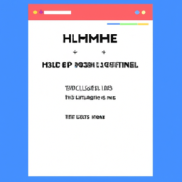 Html Minicourse