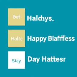 5 Easy Ways To Develop Better Habits