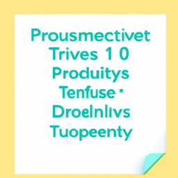 10 Useful Productivity Tips To Get More Done