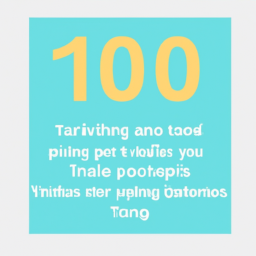 100 Dating Tips