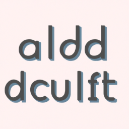 Adult Dyslexia