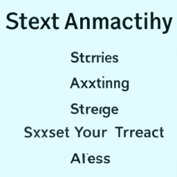 How To Eliminate Stress And Anxiety From Your Life