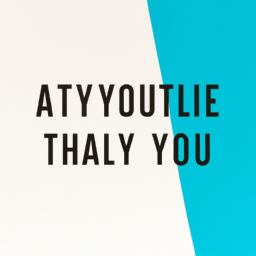 How To Make Your Attitude Your Ally