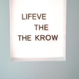 Live The Life You Know You Deserve