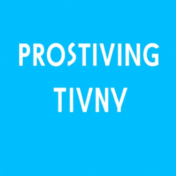 Positive Thinking Power Play
