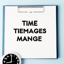 Time Management For Success