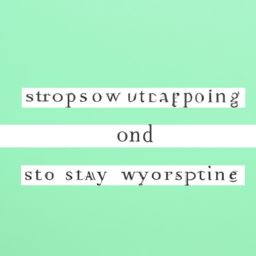 Ways To Stop Comparing Yourself To Others