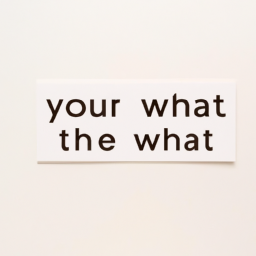 You Are What You Eat